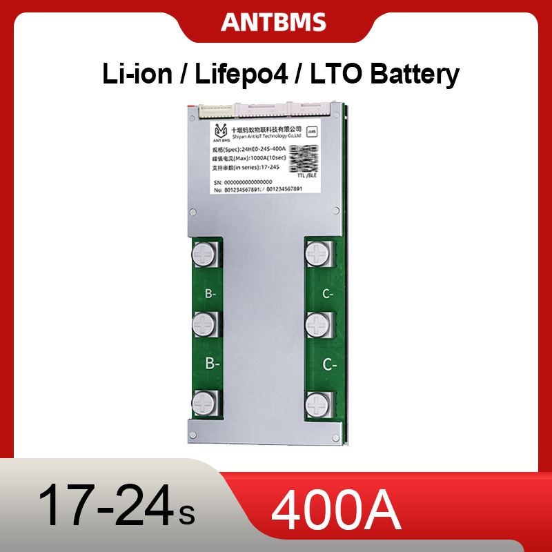 Smart Bms 24S 200A Bluetooth Lifepo4 - ANT Bluetooth Smart BMS17S -24S 400A